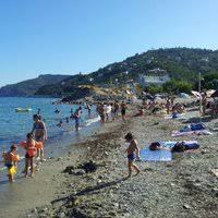 Spiaggia libera di Spotorno